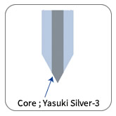 Yasuki Silver-3 Steel